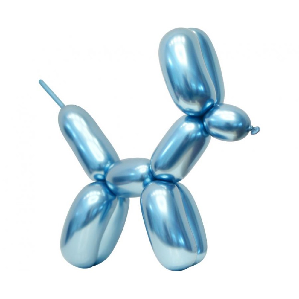 Modelling balloons «blue chrome»