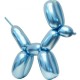 Modelling balloons «blue chrome»