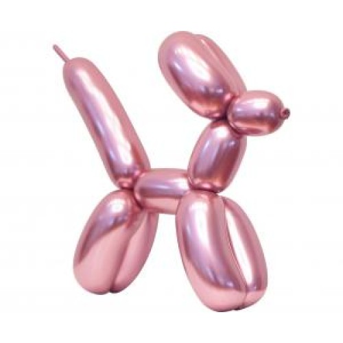 Modelling balloons «pink chrome»