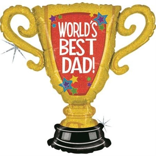 Karikas "Worlds Best Dad!"