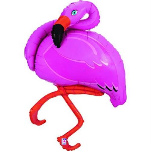 Foil balloon «FLAMINGO», pink
