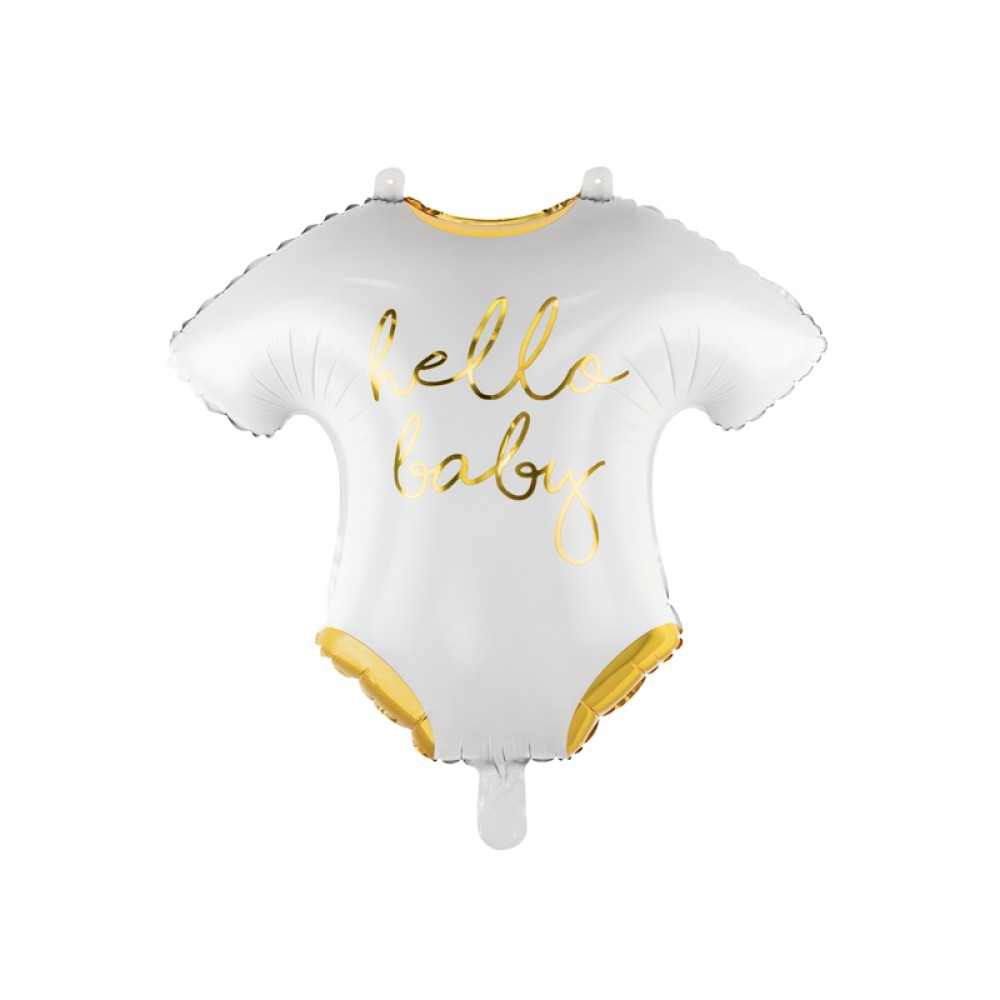 Foil balloon «BODY HELLO BABY»