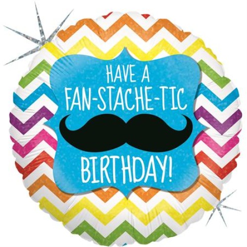 «Have a Fan-Stach-tic Birthday», round