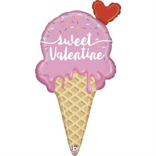 Foil balloon Ice Cream «SWEET VALENTINE» 