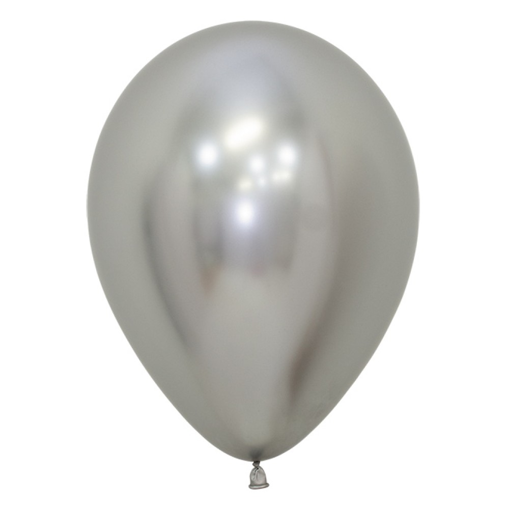 Latex balloon «GLOSSY SILVER»