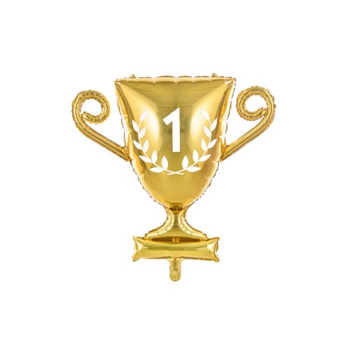 Foil balloon "CUP" golden