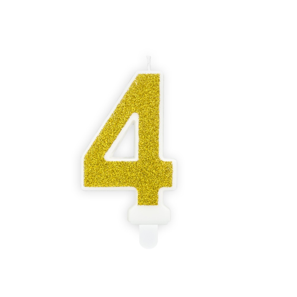 Küünal number «4», kuldne