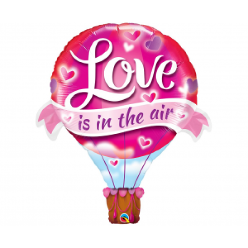 Foil balloon «LOVE IS IN THE AIR»
