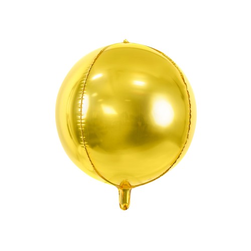Foil balloon "BALL" gold
