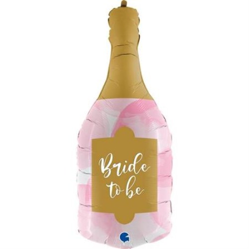 Fooliumist õhupall «BRIDE TO BE», pudel