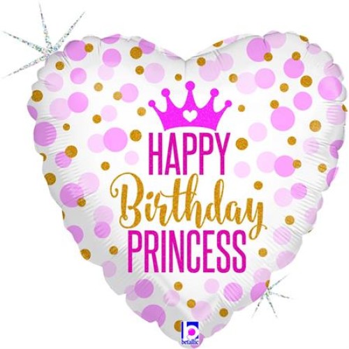 Heart «Happy Birthday Princess»