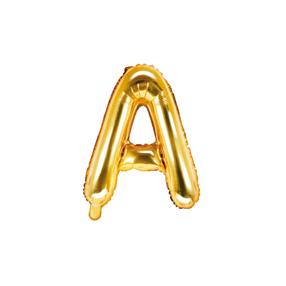 Буква «A» золотой