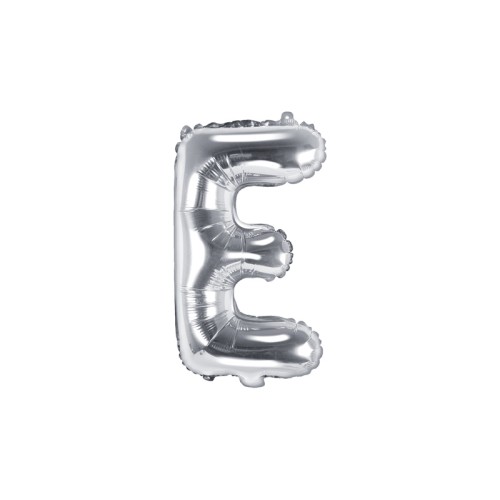 Фольгированная буква «E», серебро