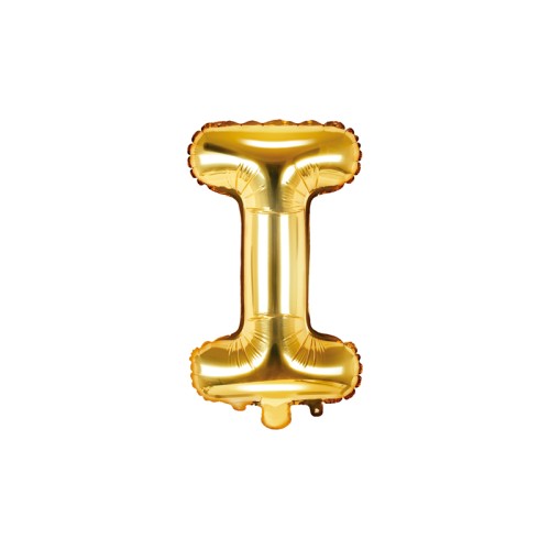 Foil balloon letter, gold
