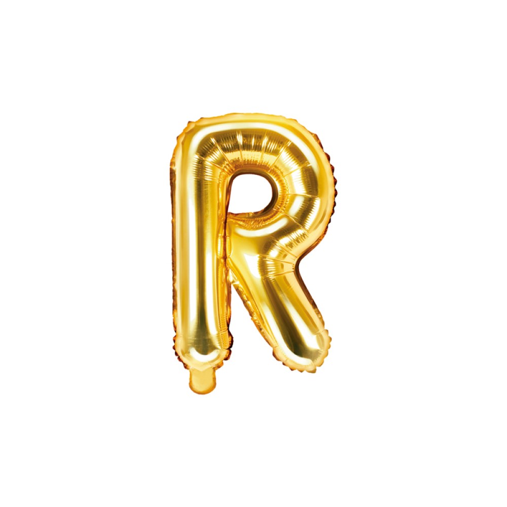 The letter «R» gold