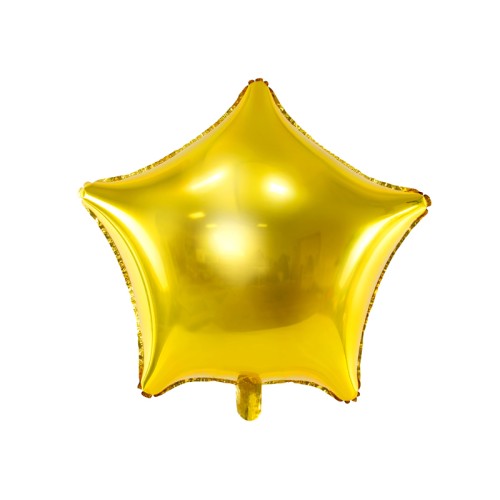 Fooliumist õhupall "TÄHT" kuldne