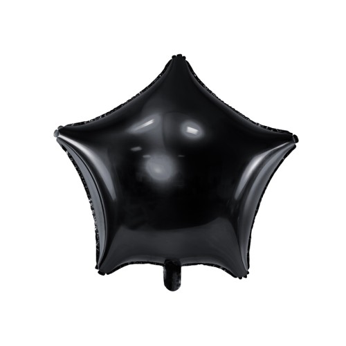 Фольгированный шар "ЗВЕЗДА" чёрный