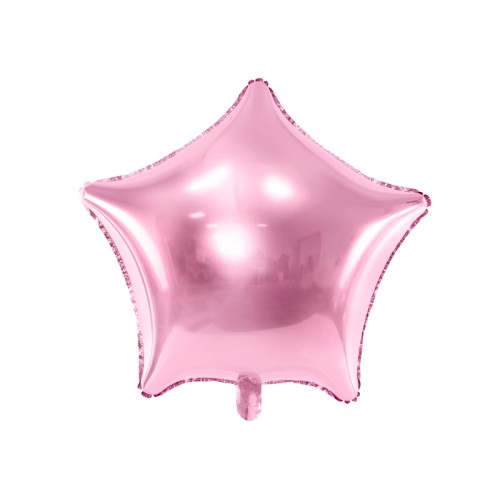 Fooliumist õhupall "TÄHT" roosa