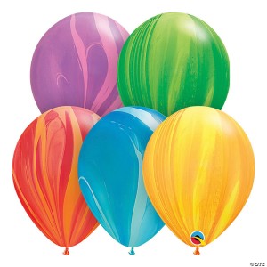 Agate latex balloons