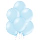 Latex balloon "light blue metallic"