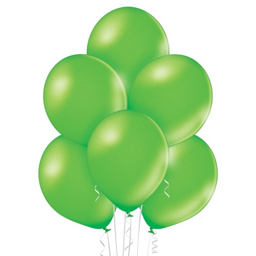 Воздушный шар «лаймово-зелёный перламутровый»     
