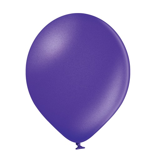 Latex balloon «purple metallic»