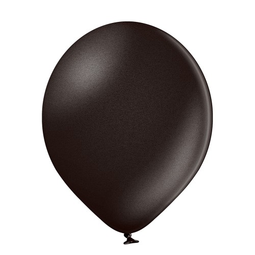 Latex balloon «black metallic»