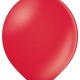 Latex balloon "cherry red metallic"
