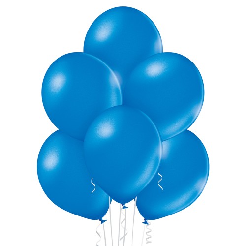Воздушный шар «синий перламутровый»    