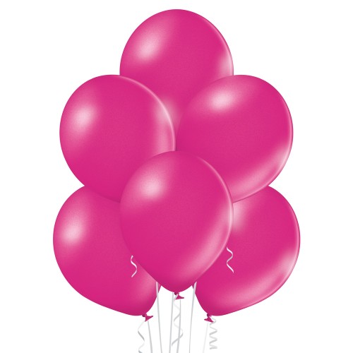 Latex balloon «fuchsia metallic»