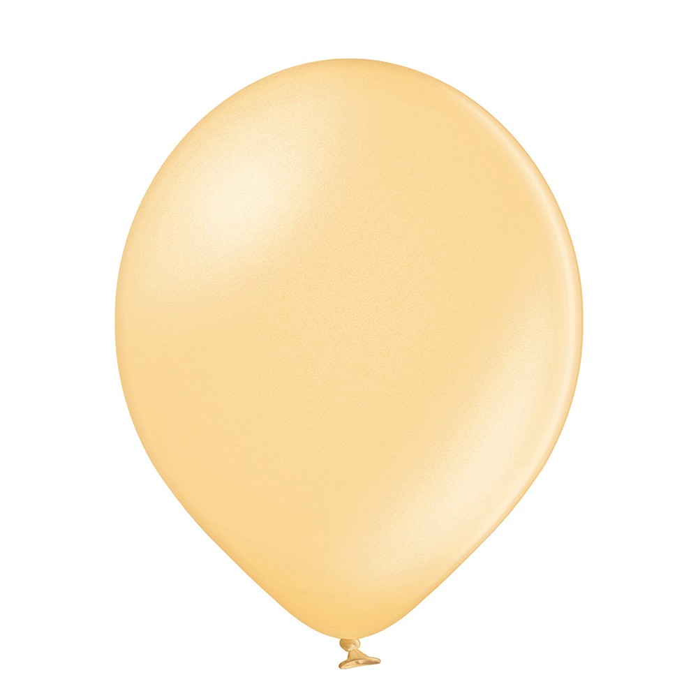 Latex balloon "peach metallic"