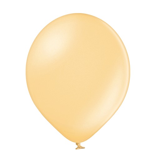 Latex balloon «peach metallic»