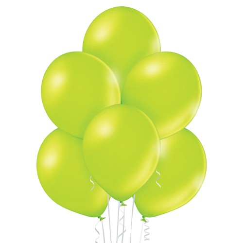 Воздушный шар « яблочно-зелёный перламутровый»     