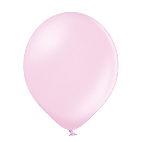 Воздушный шар «розовый перламутровый» 