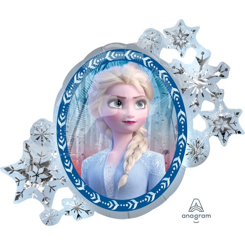 Fooliumist õhupall «Frozen, Elsa/Anna»