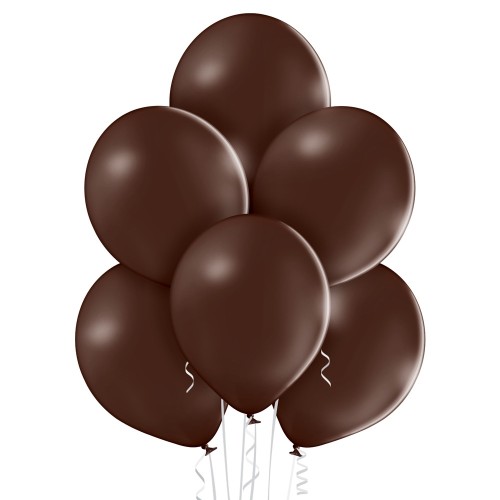 Latex balloon «pastel cocoa brown» 