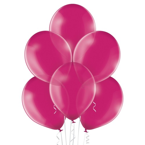 Latex balloon «crystal fuchsia» 