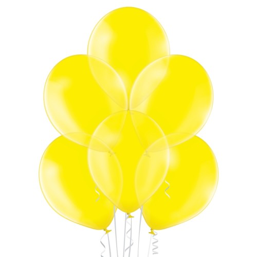 Воздушный шар «кристальный жёлтый»   