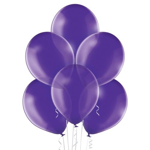 Latex balloon «crystal purple» 