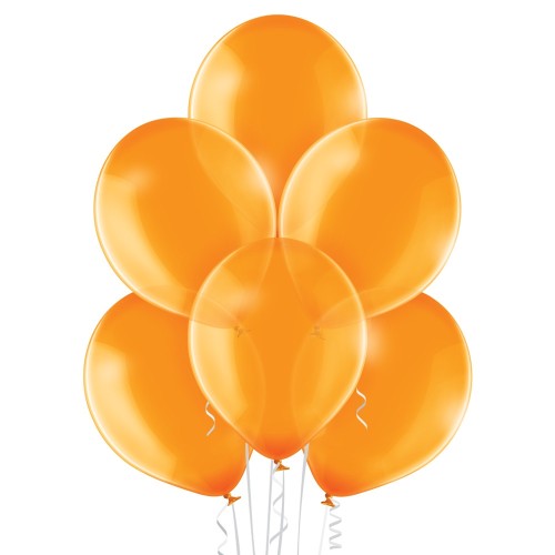 Воздушный шар «кристальный оранжевый»   