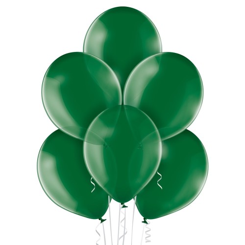 Latex balloon «crystal green» 