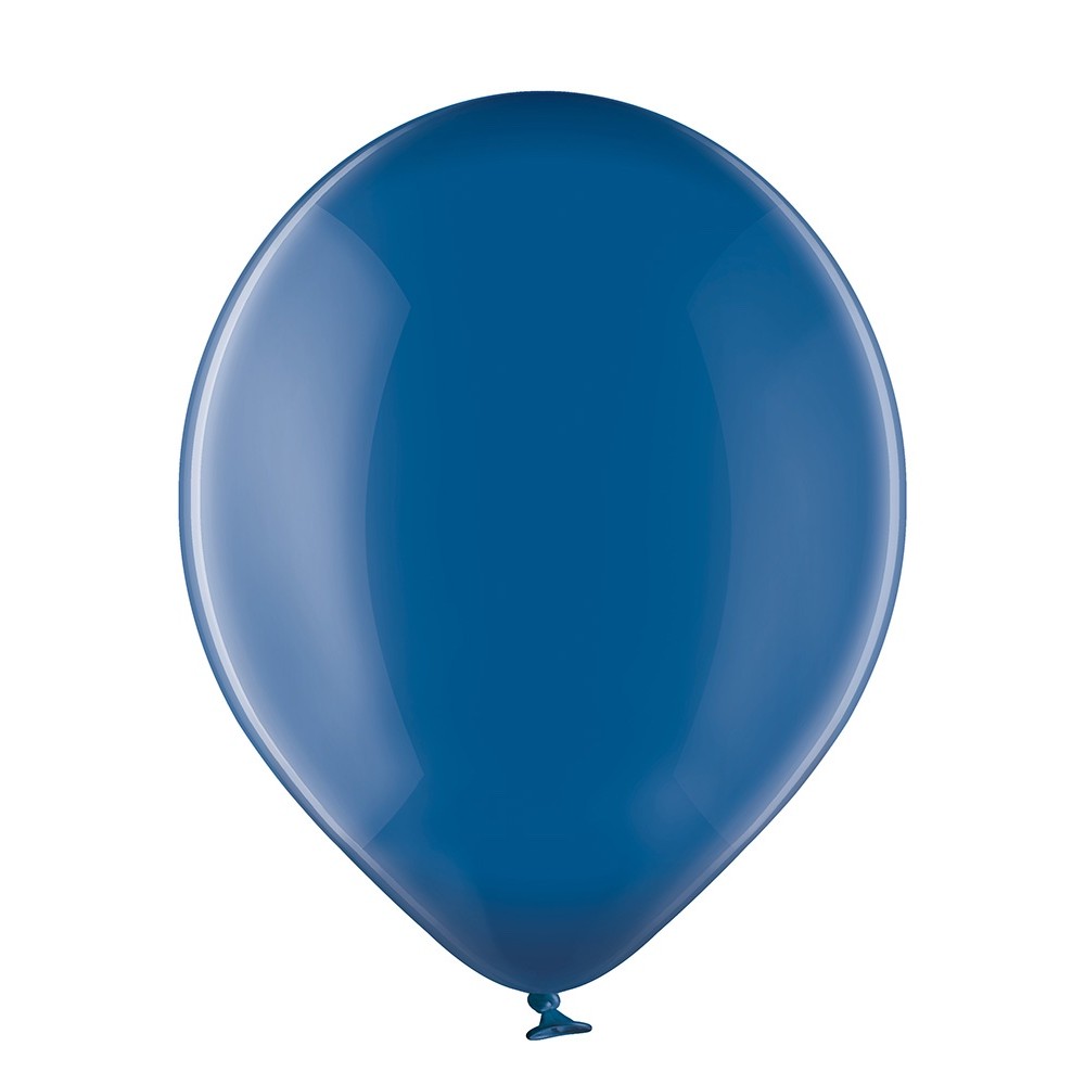 Воздушный шар «кристальный синий»