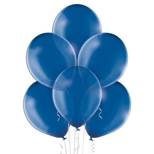 Latex balloon «crystal blue» 