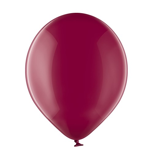 Latex balloon «crystal burgundy»