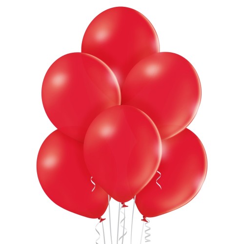 Воздушный шар «красный матовый»