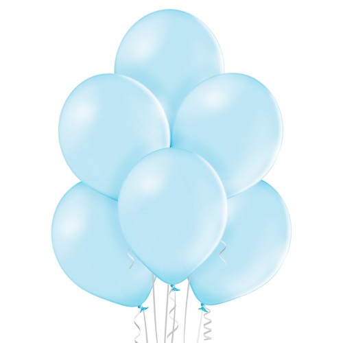 Воздушный шар «небесно-голубой матовый»