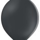 Воздушный шар «тёмно-серый матовый»