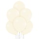 Воздушный шар «ванильный матовый»