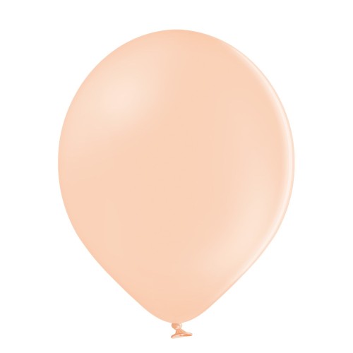 Воздушный шар «кремово-персиковый матовый»