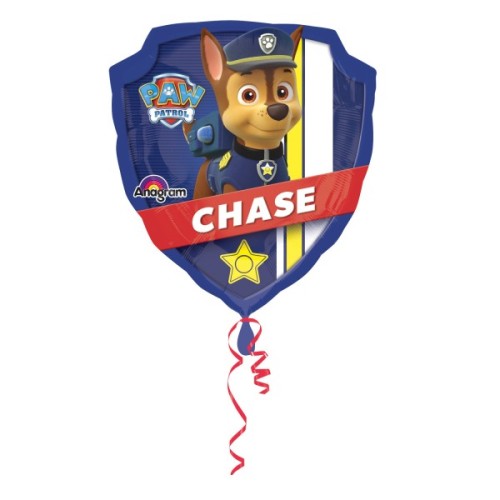 Foil balloon "PAW PATROL CHASE" badge